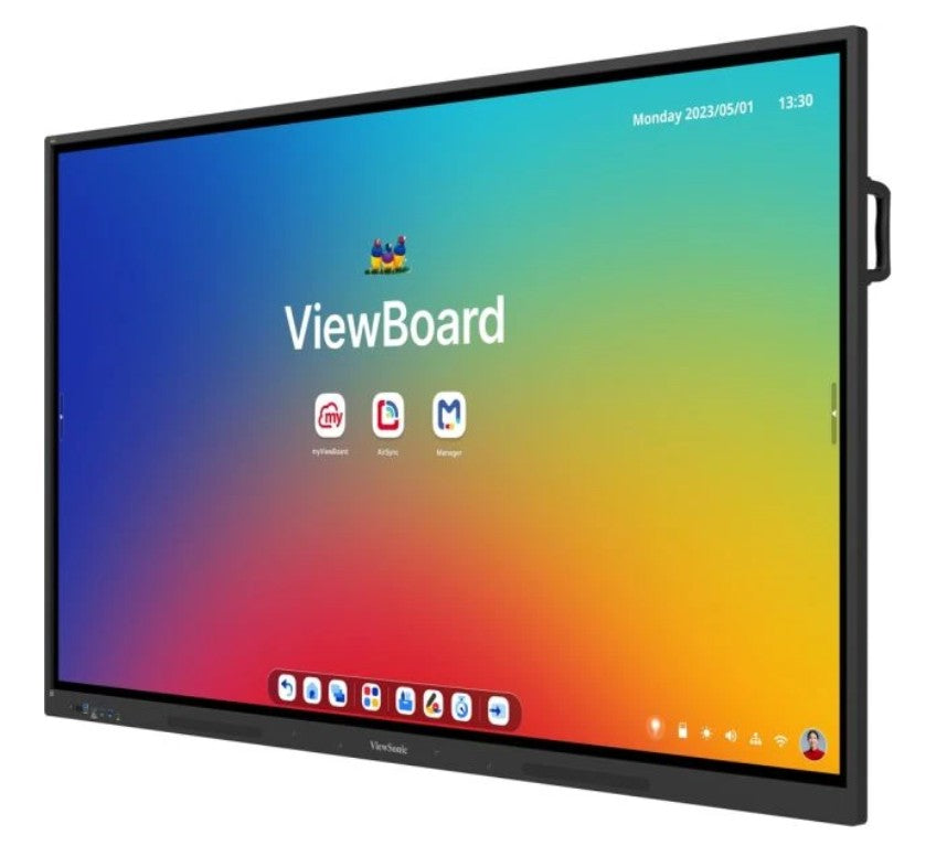 ViewSonic IFP6534 34 Android 14, EDLA, 65", Touch Point Windows: 40, Android: 20, EDLA: 20 Android 14 Certified ViewBoard 65” 4K Interactive Display - Image 3