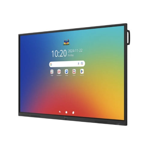 ViewSonic IFP7535-1-1C is a 75-inch EDLA-certified interactive ViewBoard, Android 16, 4K UHD resolution, 64-point multi-touch, 8GB RAM, and 128GB stor - Image 3