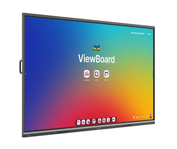 Viewsonic IFP9851 Android 14 EDLA-certified 4K interactive flat panel display,50 point multi touch, 70W Speakers + 8-mic array,Google Workspace - Image 3