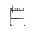 ViewSonic VB-STND-009 Slim Trolley Cart for 55" to 105" Display, Streamlined, height-adjustable design, 360° silent wheels with quick-release brakes - Image 1