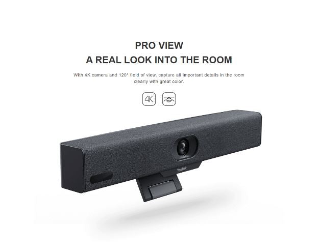 Yealink Meeting Bar A10 Microsoft Teams and Zoom Rooms on Android, Video Collaboration Bar, Small Rooms & Home Offices for 1-5 people, VCR11 - Image 4