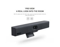 Yealink Meeting Bar A10 Microsoft Teams and Zoom Rooms on Android, Video Collaboration Bar, Small Rooms & Home Offices for 1-5 people, VCR11 - Image 4