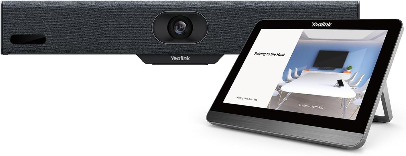 Yealink A10 All-In-One Android Video Collaboration Bar For Focus & Small Rooms, A10 Android Meeting Bar, CTP18 Touch Panel - Image 1