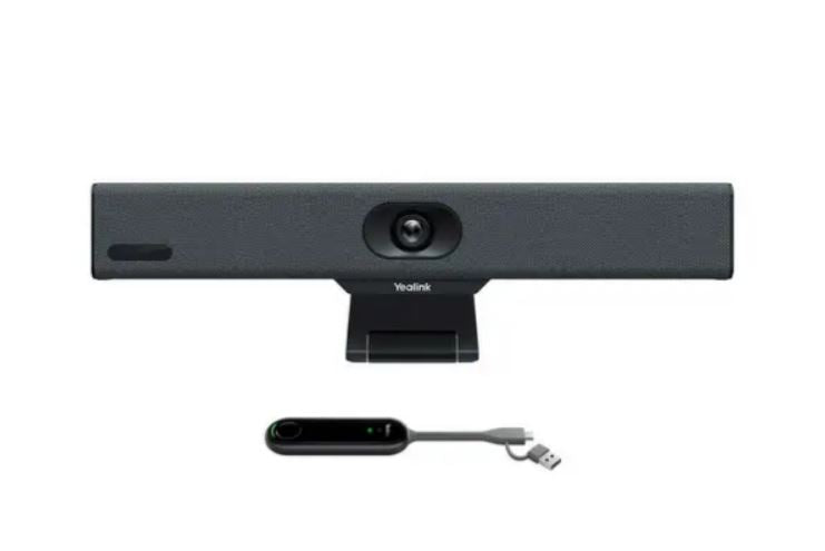 Yealink Meeting Bar A10 Microsoft Teams and Zoom Rooms on Android, Video Collaboration Bar, Small Rooms&Home Offices, for 1-5 people, Touch Panel - Image 2