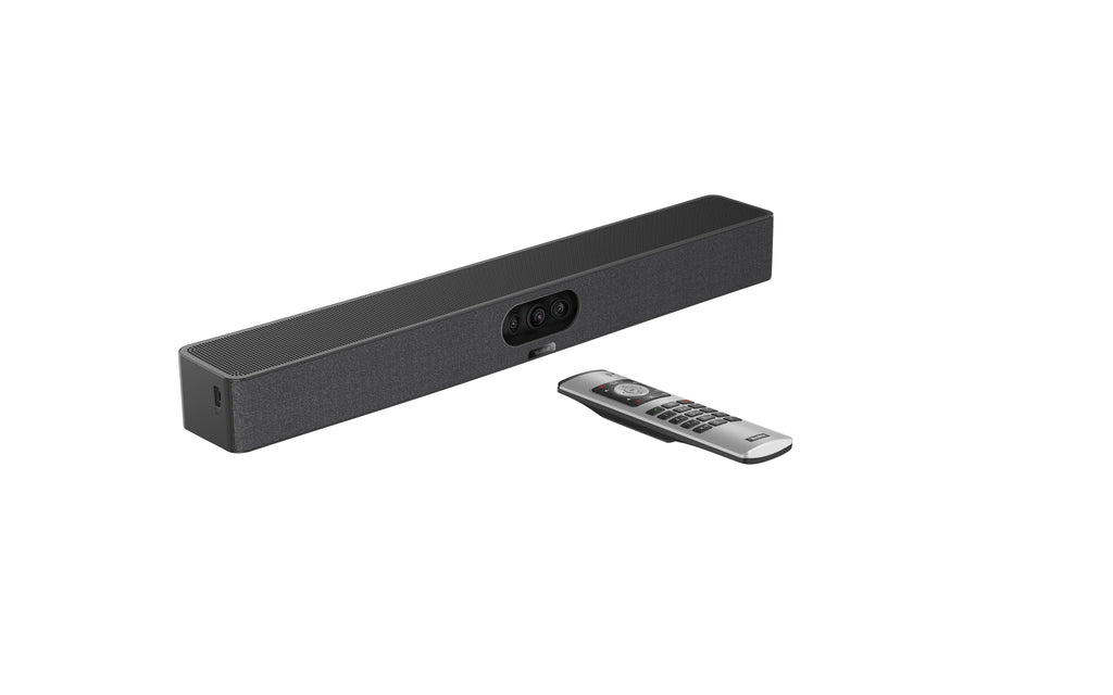 Yealink Meeting Bar A25-010, Microsoft Teams and Zoom Rooms on Android,151° Triple-lens System,Noise-free,AI-powered, One-cable solution - Image 1