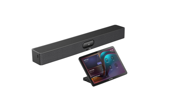 Yealink Meeting Bar A25-031, Microsoft Teams & Zoom Rooms on Android,151° Triple-lens System,Noise-free,AI-powered,One-cable Solution, Includes CTP25