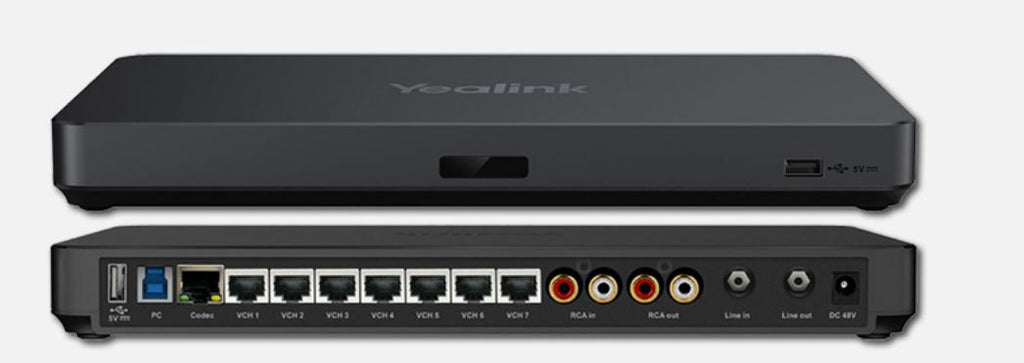 Yealink AVHUB Meeting Audio & Video Processor, Designed for Large Conference Rooms, Microsoft Teams Room, Multi-camera Layout&IntelliFocus, BYOD - Image 4