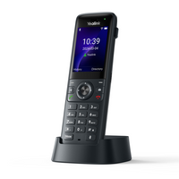 Yealink AX83H Handheld Wi-Fi IP Phone, Wi-Fi 6, Bluetooth, HD Audio, Smart Noise Cancellation, QuickCharge, Vibration, 3.5mm Headset Jack, Belt Clip, - Image 2