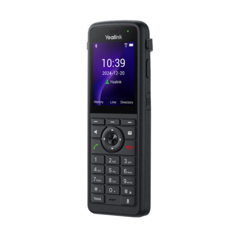 Yealink AX86R Rugged Wi-Fi IP Phone, 2.4" Color Display, IP67 Rated, HD Audio, Bluetooth 5.0, Wi-Fi 6, 13h Talk Time, 4 SIP Accounts, Type-C Charging - Image 2