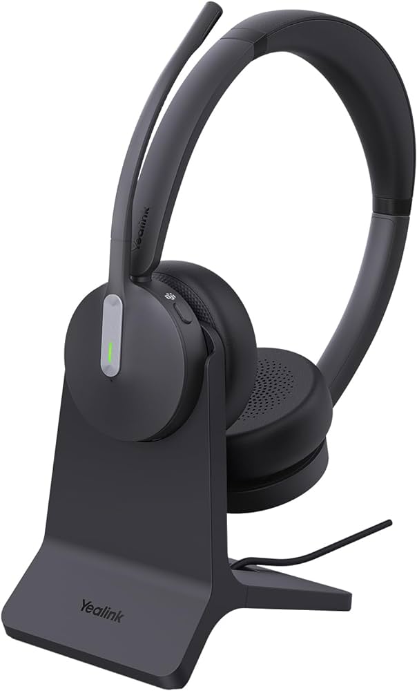 Yealink Charging Stand for BH70/WH64 Hybrid, USB-A 2.0 Cable, 90 Minute Charge Time, Charging Stand for BH70/WH64 Hybrid - Image 2