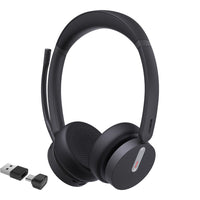 Yealink BH70 Bluetooth Wireless Stereo Headset UC, BT51 C Dongle with A Adapter, 3-Mic Noise Cancellation, 35 Hours Talk Time, Comfort Wearing - Image 1
