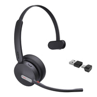Yealink BH70 Bluetooth Wireless Mono Headset UC, 3 mic noise cancellation Talk time up to 35h BT51 C Dongle with Type A Adaper Comfort Wearing - Image 5