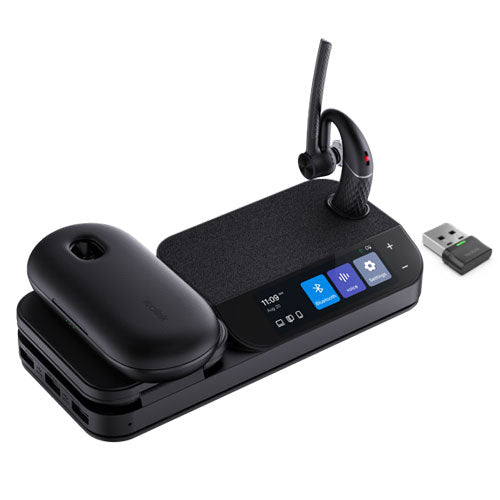 Yealink BH71 Workstation Pro Bluetooth Wireless Mono Headset, Mobile/PC/Deskphone,Office Worker,4-Mic Noise Cancellation 10H Talk Time - Image 5
