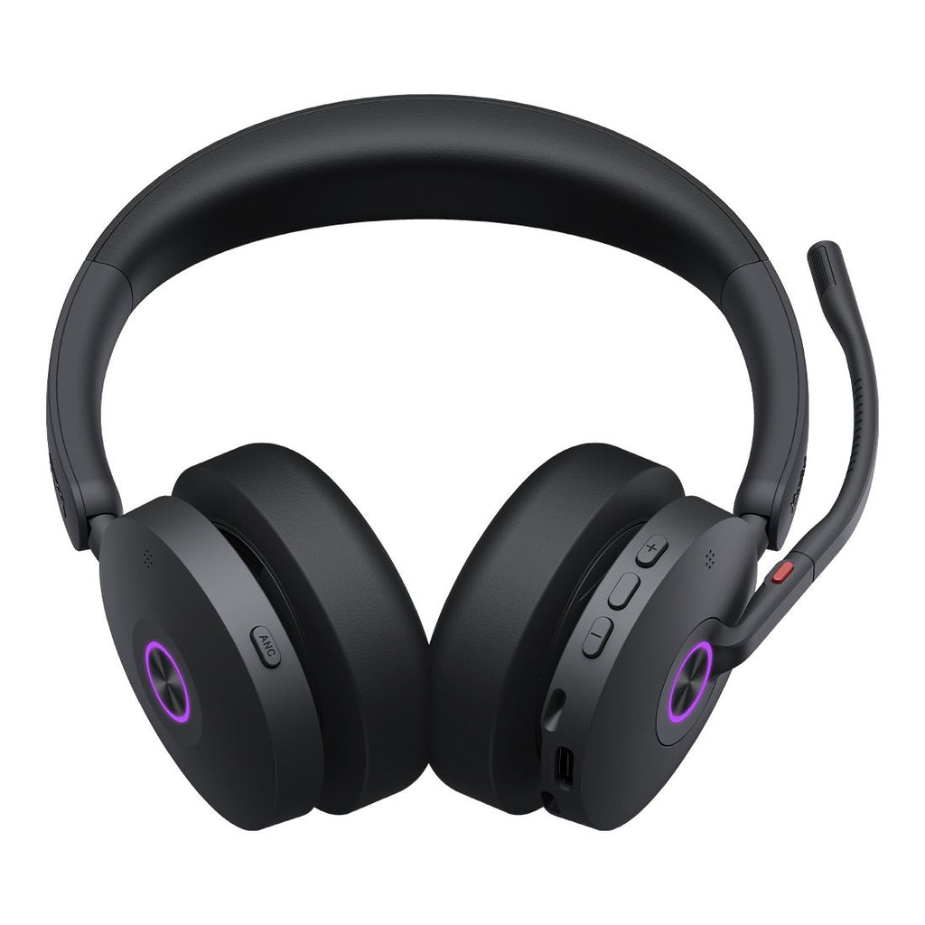 Yealink BH74 with Stand Teams USB-C/A Bluetooth Headset, Active Noise Cancellation, Acoustic Shield, Wireless range 50 m, talk time of up to 32 hours - Image 4