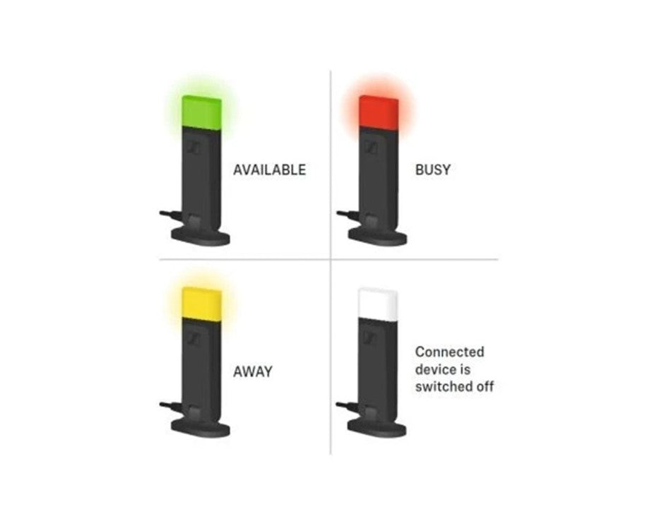 Yealink BLT60, Busylight for Yealink WH67, WH66, WH64, WH63 and WH62 Wireless Headsets and MP45, 3 Colour For Presence Indicate, Plug & Play - Image 4