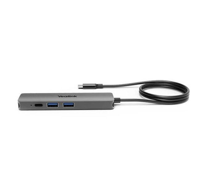 Yealink BYOD Box Cable Hub, with 1.5m USB-C Cable (USB-C to USB-A adapter included), easy plug&play setups,  Support to charging the connected laptop - Image 4