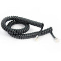 *LS Yealink CAB-T27/9 Spiral Curly Cable for Handset T27 and T29, RJ9 (4P4C) port for both the handset and the headset SPC-2.5M - Image 1
