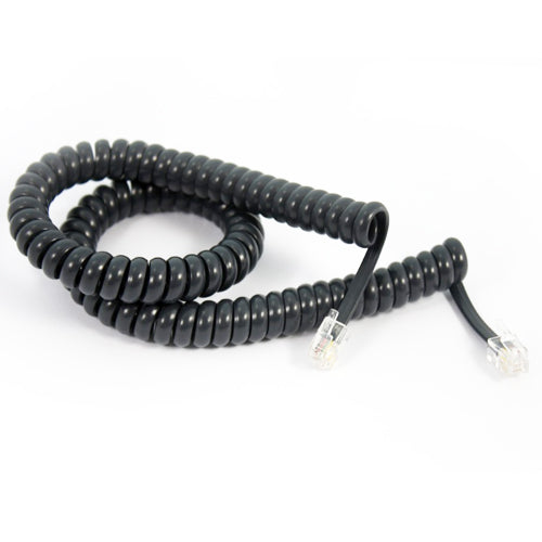 *LS Yealink CAB-T27/9 Spiral Curly Cable for Handset T27 and T29, RJ9 (4P4C) port for both the handset and the headset SPC-2.5M - Image 2