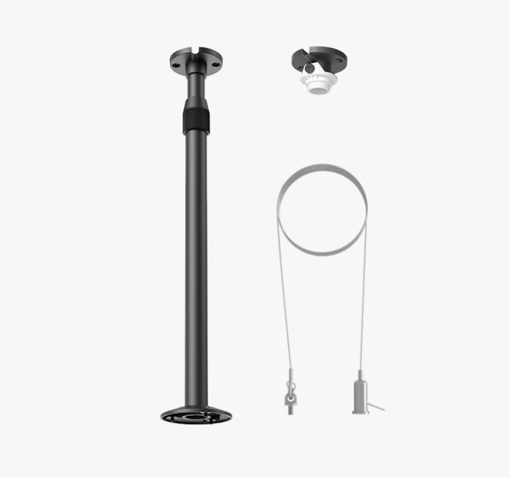 Yealink CM-MountKIT, Next-Level Mic Deployment, All-in-One Solution:Every Scenario,3 Suspension Ropes, 1 Ceiling Mount, 1 Length-Adjustable Pole - Image 5