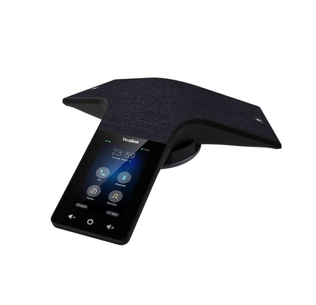 Yealink CP935W Wireless Wi-Fi Touch-Sensitive Conference Phone, 6-Microphone Array, 360° Voice Pickup, Wi-Fi Mode Support, Rechargeable Battery,BYOD - Image 1