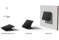 Yealink CTP25 Mount Kits Mounting option for CTP25, Desk Stand (Low/High): place on the table Wall Mount: mount on a wall and Table Lock Kit - Image 1