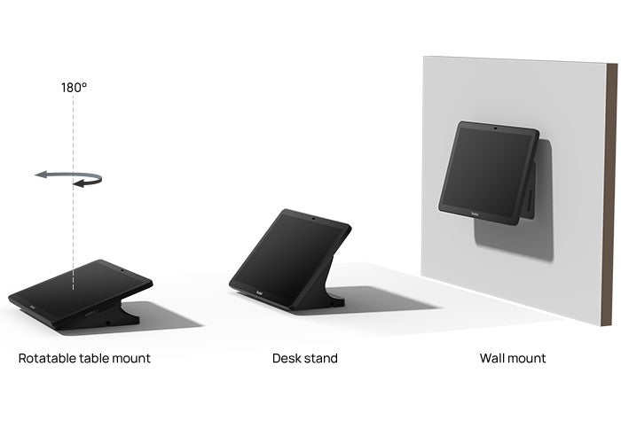 Yealink CTP25 Mount Kits Mounting option for CTP25, Desk Stand (Low/High): place on the table Wall Mount: mount on a wall and Table Lock Kit - Image 5