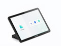 Yealink CTP25 touch panel, MeetingBar A20 compatibility, 10.1in IPS touchscreen, Android 13, Teams Rooms control, USB-C BYOD, 45W charging, Wi‑Fi 6 - Image 1