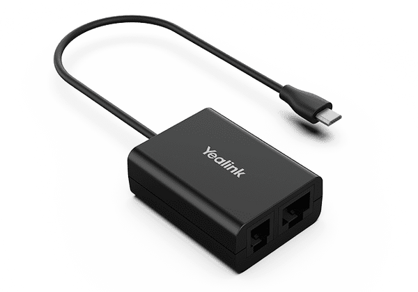 Yealink EHS60 WH6X DECT, Wireless Headset Adapter for WH6x Yealink headsets, USB, Plug And Play