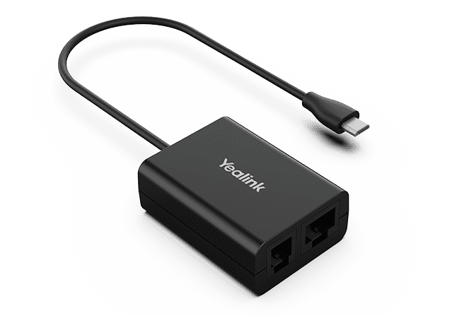Yealink EHS60 WH6X DECT, Wireless Headset Adapter for WH6x Yealink headsets, USB, Plug And Play - Image 1