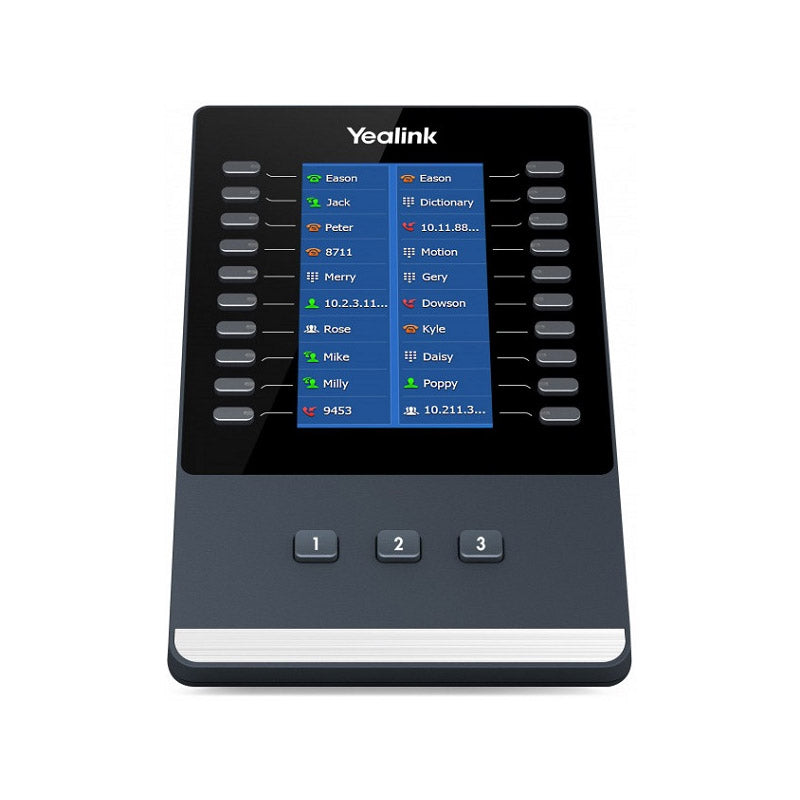 Yealink EXP43 Color Expansion Module for Yealink T43U/T46U/T48U IP phones, Large 4.3-Inch Color-Screen LCD, Color Expansion Module, High Expansibility - Image 5