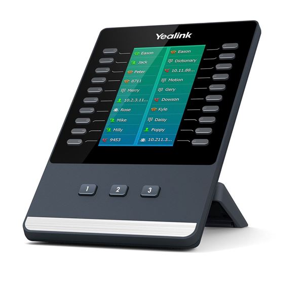 Yealink EXP50 Colour-screen Expansion Module for Yealink T5 Series IP phones, Yealink T53/T53W/T54W/T57W/T58A, T56A/ T58A/MP56/MP58/MP58-WH - Image 5