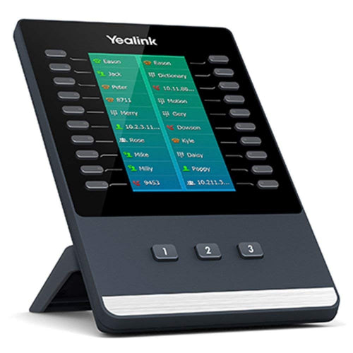 Yealink EXP50 Colour-screen Expansion Module for Yealink T5 Series IP phones, Yealink T53/T53W/T54W/T57W/T58A, T56A/ T58A/MP56/MP58/MP58-WH - Image 3