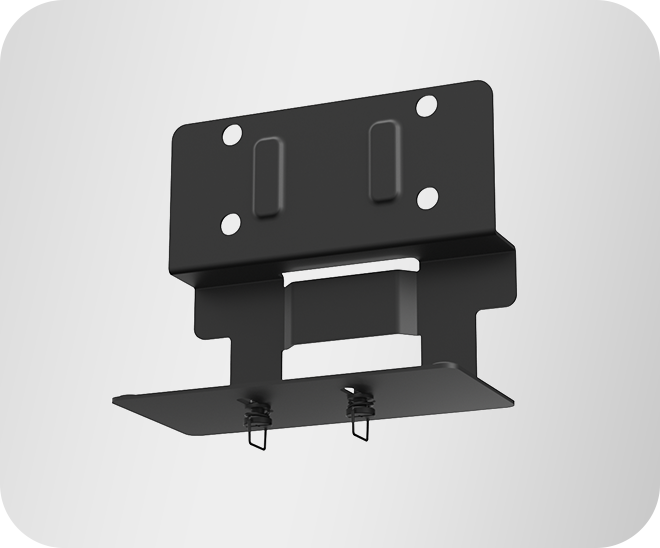 Yealink MD-AVBracket-S mounting bracket securely attaches MB A25, A40, SmartVision 40 to meeting display - Image 3