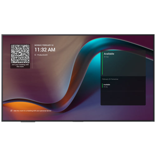 Yealink MeetingDisplay 86" 4K UHD, IPS Panel, Anti-Glare, Dual 12W Speakers, Wi-Fi 6, Bluetooth 5.1, HDMI x3 - Image 2