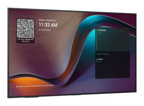 Yealink MD55 MeetingDisplay is a 55‑inch 4K UHD, entry‑level MeetingDisplay,smooth video, audio, & content sharing