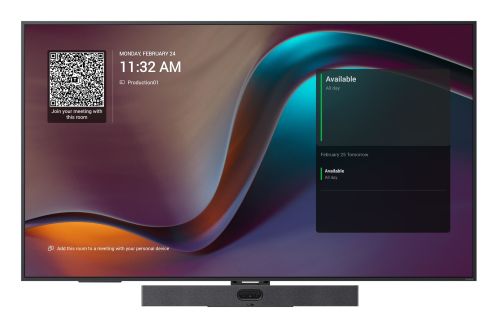 Yealink MD55 MeetingDisplay is a 55‑inch 4K UHD, entry‑level MeetingDisplay,smooth video, audio, & content sharing - Image 2