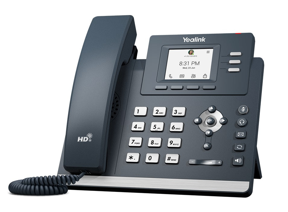 Yealink MP52 E2 Teams IP Phone, Android 13, Entry-level, Teams and Skype Compatible, 2.4-inch NON-touchscreen, HD Audio, Teams button, Supports Office - Image 3