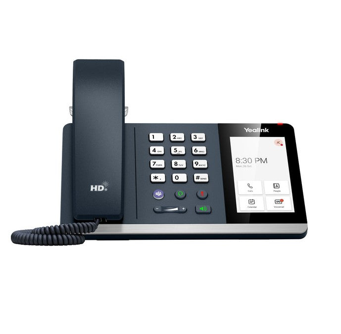 Yealink MP54 E2 Teams Android 13, Entry Level, Teams and Skype for Business Compatible, 4-inch Capacitive Touch Screen, HD Audio,Teams Button, Hybrid - Image 2