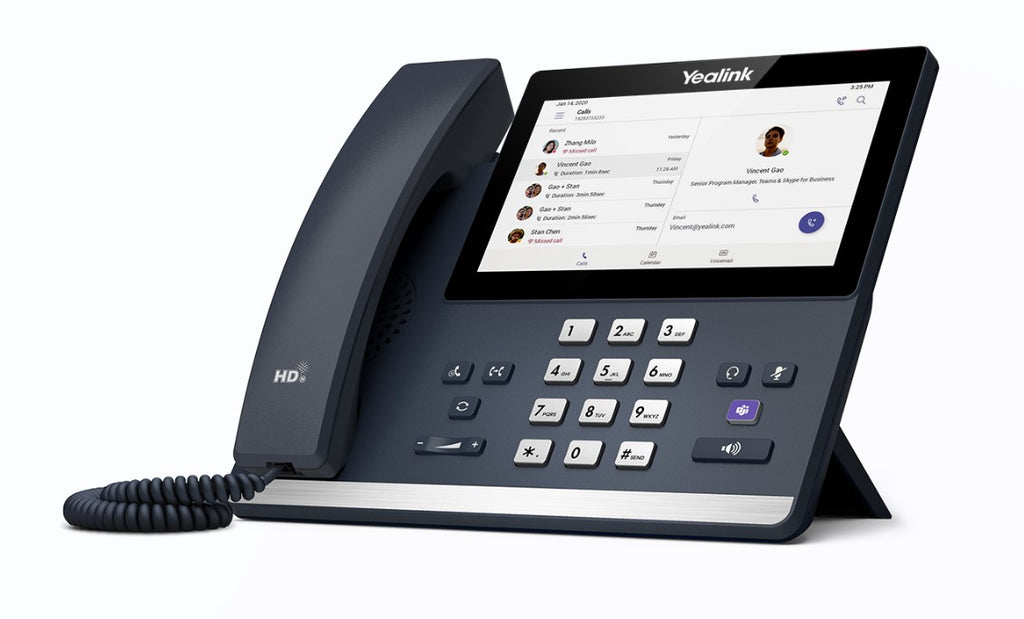 Yealink MP56 E2 Teams IP Phone, Android 13, Mid-level, Teams and Skype Compatible, 7-inch touchscreen, HD Audio, Teams button, Supports Office 365 - Image 5