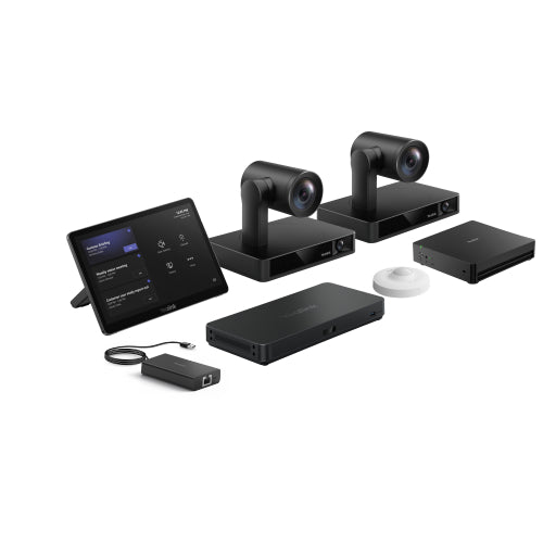 Yealink MVCS90-C5U-004 Teams Room Kit, MCore 4, MTouch Plus, Dual UVC86 Cameras, AVHub, RoomSensor, BYOD Extender, 12x Optical Zoom, AI Tracking - Image 2