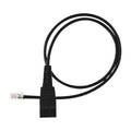 Yealink QD-RJ9-CORD,  QD to RJ Cord for YHS36/YHS34/YHS34 Lite, Quick Disconnect (QD) to RJ9 converter for Yealink YHS34, YHS34 Lite, and YHS36 - Image 1
