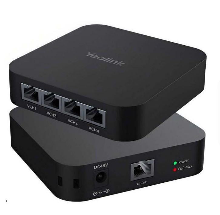 Yealink RCH40 E2 4-Port PoE Switch, Used For Connecting Yealink Meeting Room Cameras, Microphones & Speakers - Image 3