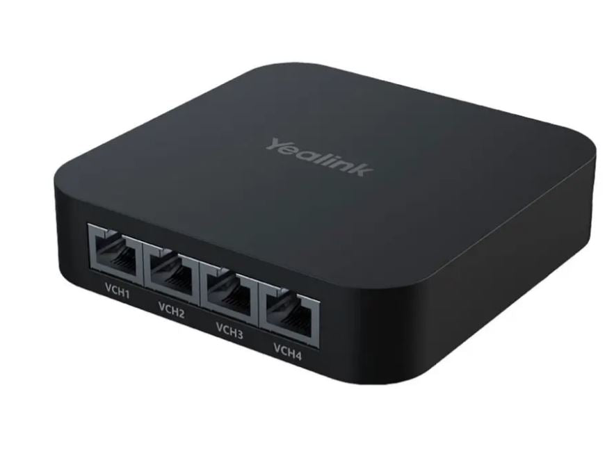 Yealink RCH40 4-Port PoE Switch, Used For Connecting Yealink Meeting Room Cameras, Microphones & Speakers - Image 3