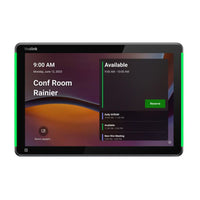 Yealink RoomPanel Plus E2- Black Android 13 OS Touch Screen Scheduler 10.1-inch multifunctional meeting room schedule panel Anit-fingerprint Coating - Image 2