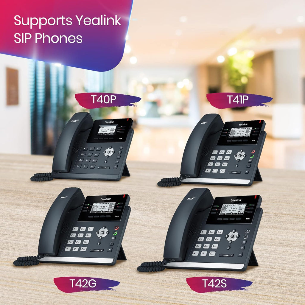 Yealink WMB-T40/T41/T42-WB, Wall Mount Bracket for SIP- T40G/T40P//T41P/T41S/U/T42G/T42S/T42U/T43U - Image 4