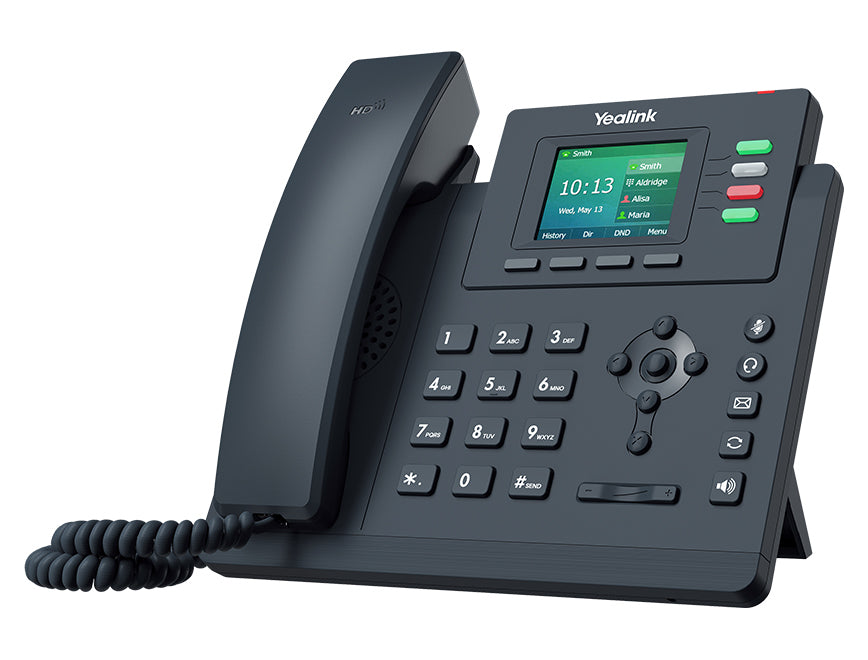 Yealink T33G 4 Line IP phone Entry-level, 320x240 Colour Display, Dual Gigabit Ports, PoE, HD Voice Quality, No Power Adapter included, Zoom, HD Voice - Image 5
