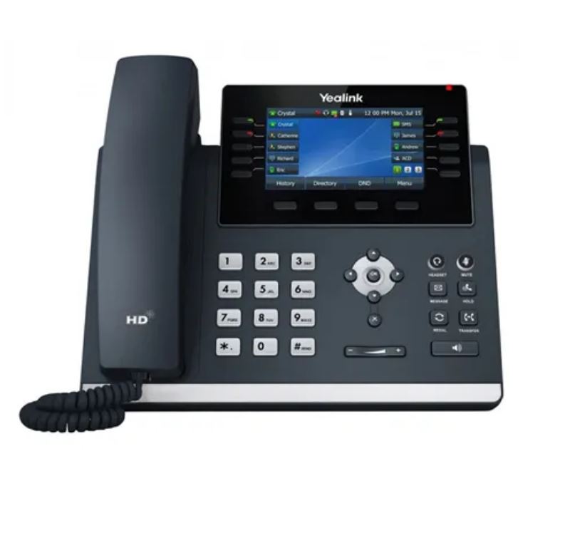 Yealink T46U 16 Line IP phone, 4.3" 480x272 pixel Colour LCD with backlight, Dual USB Ports, POE Support, Wall Mountable, Dual Gigabit,(T46S) - Image 4