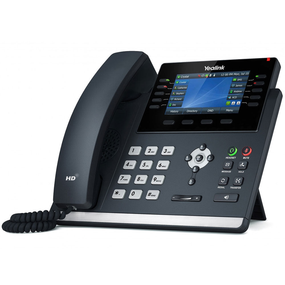 *LS Yealink T46U 16 Line IP phone, 4.3" 480x272 pixel Colour LCD with backlight, Dual USB Ports, POE Support, Wall Mountable, Dual Gigabit,*LS - Image 5