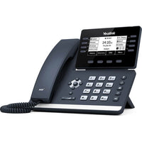 Yealink SIP-T53W, 12 Line IP HD Phone, 3.7" 360 x 160 greyscale screen, HD voice, Dual Gig Ports, Built in Bluetooth and WiFi, USB 2.0 Port, SBC Ready - Image 2
