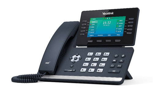 *LS Yealink T54W, 16 Line IP HD Phone, 4.3" 480 x 272 Colour Screen, HD Voice, Dual Gig Ports, Built In Bluetooth And WiFi, USB 2.0 Port, SBC Ready *L - Image 2